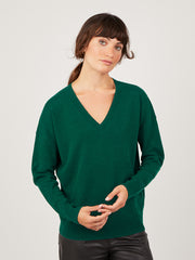 Core Standard 100% Cashmere V Neck Jumper