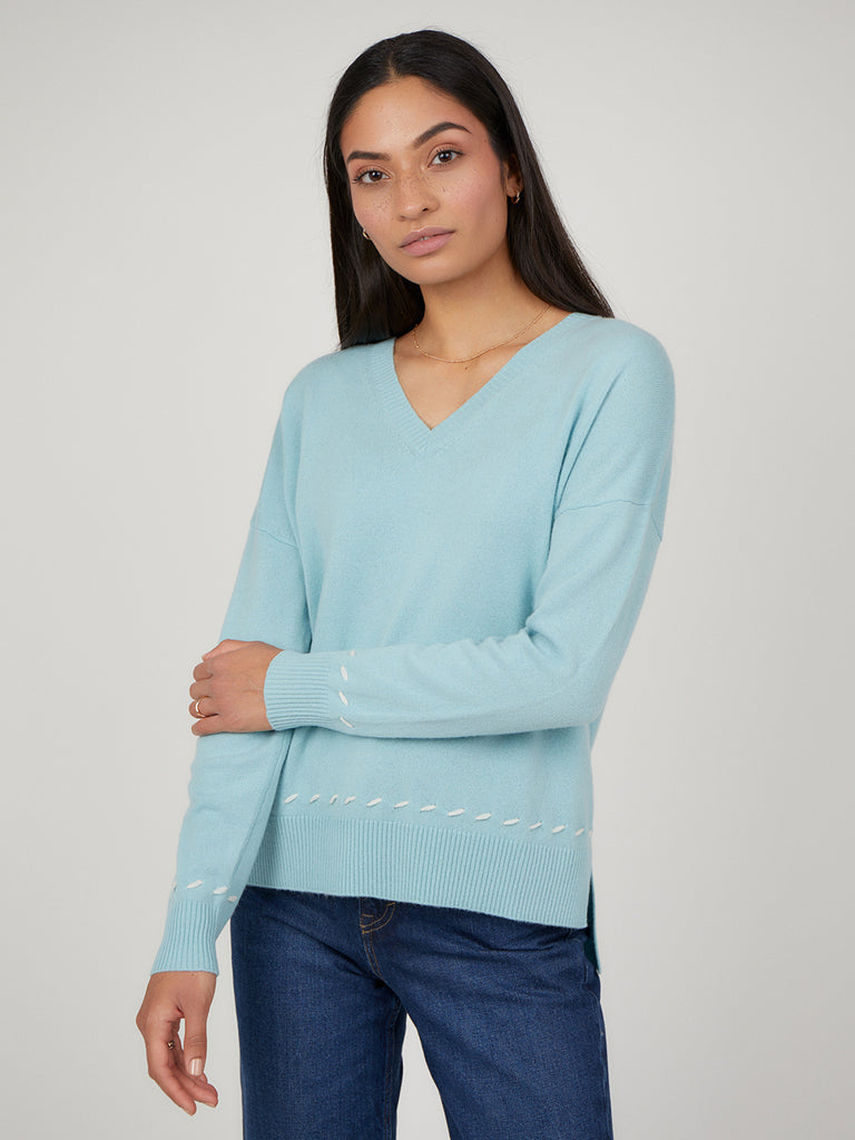 Cocoa Cashmere S Samara Jumper Royal Blue CC5060 main image 0